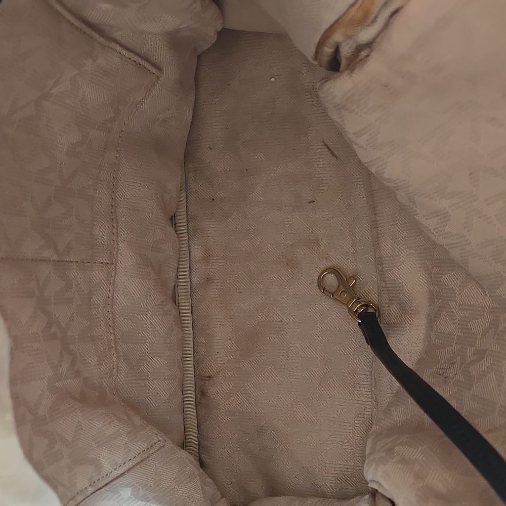 Michael Kors Denim Patchwork Backpack - image 7